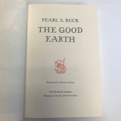 The Good Earth - Pearl S. Buck - Franklin Library - 1980