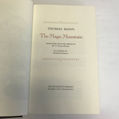 The Magic Mountain - Thomas Mann - Franklin Library - 1981