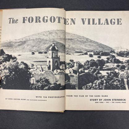 The Forgotten Village - John Steinbeck - 1st Edition - 1941