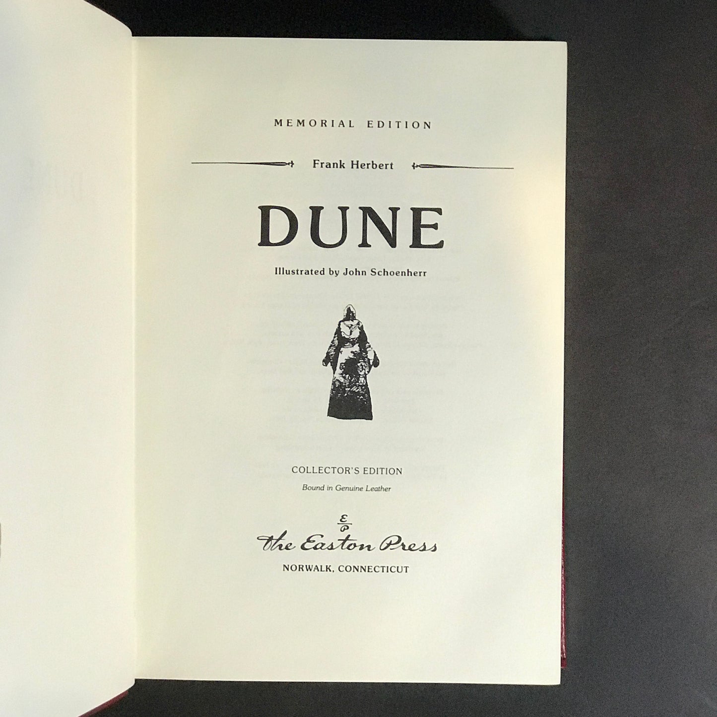 Dune - Frank Herbert - Memorial Edition - 1st Thus - Easton Press - 1987