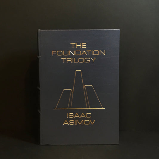 The Foundation Trilogy - Isaac Asimov - Signed - Easton Press - 1985