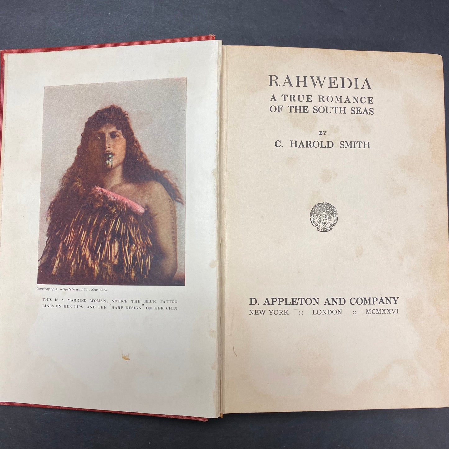 Rahwedia - C. Harold Smith - Signed - 1926