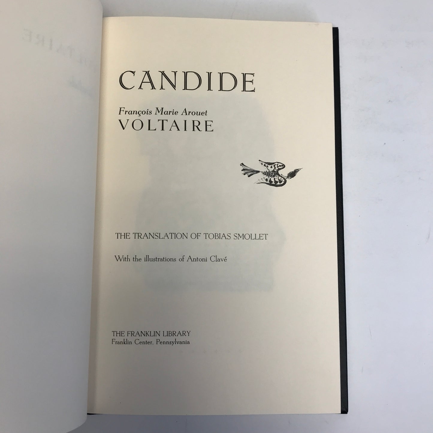 Candide - Voltaire - Franklin Library - 1979