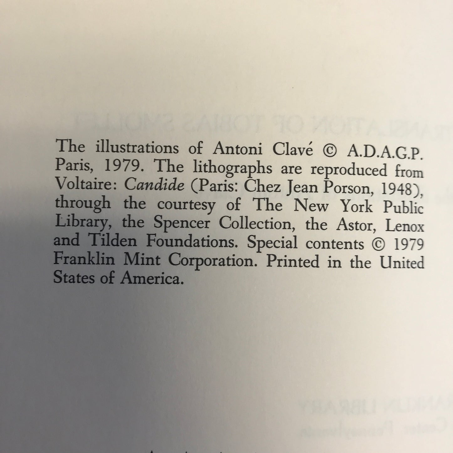 Candide - Voltaire - Franklin Library - 1979