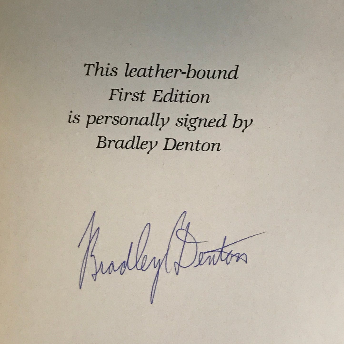 Buddy Holly Is Alive and Well on Ganymede - Bradley Denton - Signed - 1st Edition - Easton Press - 1991