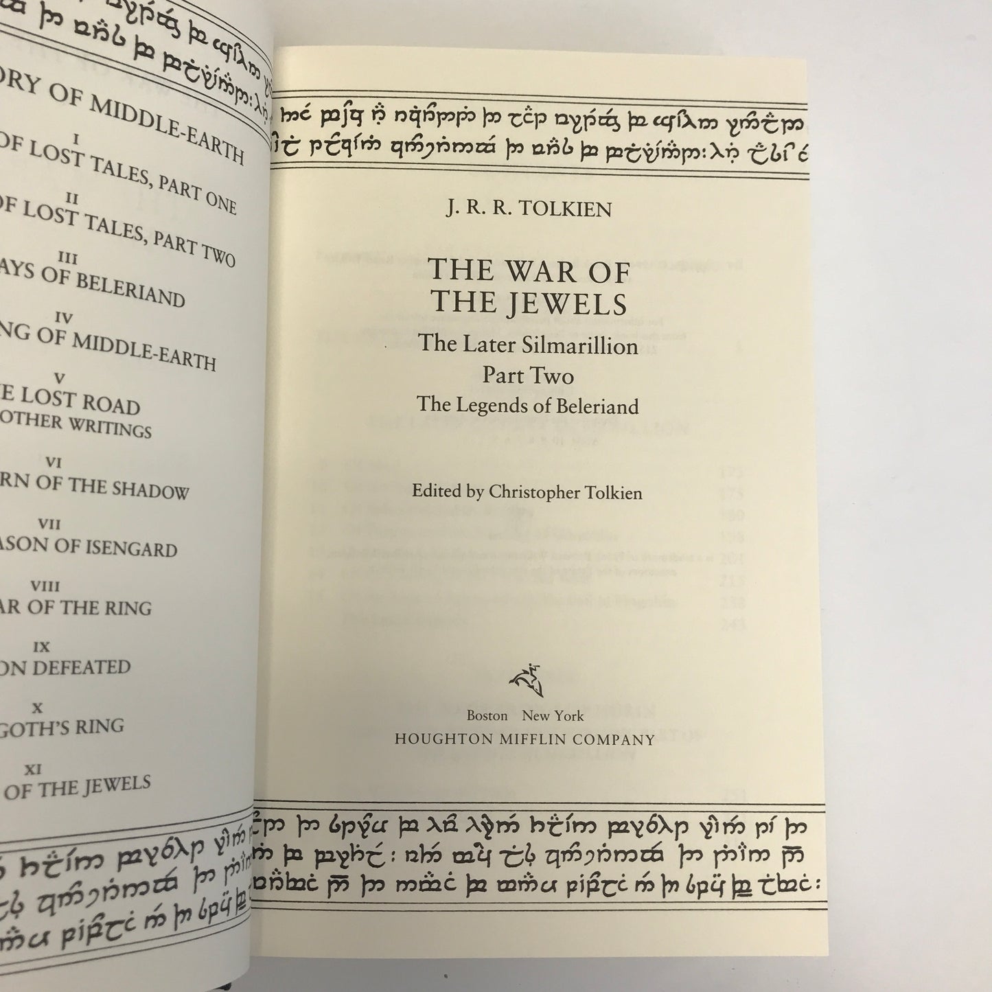 The Later Simarillion Part 1 and 2 - J. R. R. Tolkien - 1993/1994