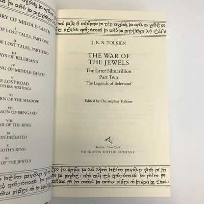 The Later Simarillion Part 1 and 2 - J. R. R. Tolkien - 1993/1994