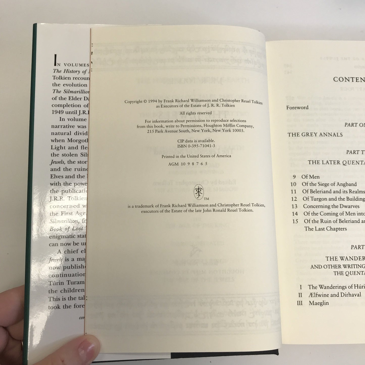 The Later Simarillion Part 1 and 2 - J. R. R. Tolkien - 1993/1994