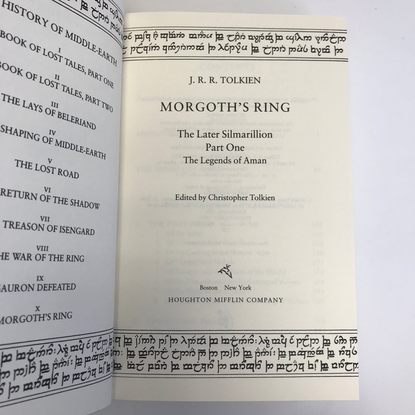 The Later Simarillion Part 1 and 2 - J. R. R. Tolkien - 1993/1994