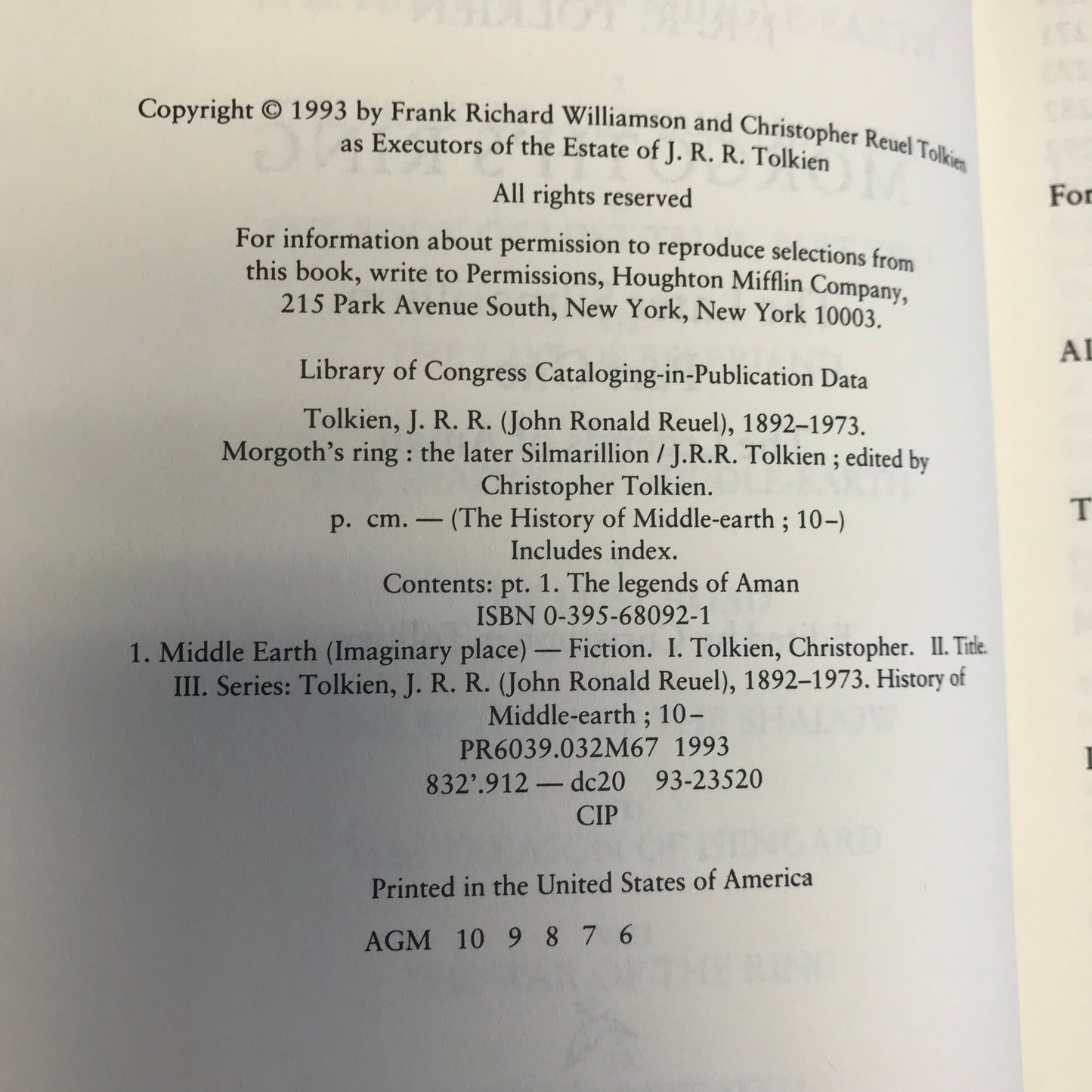 The Later Simarillion Part 1 and 2 - J. R. R. Tolkien - 1993/1994