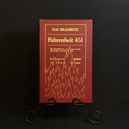 Fahrenheit 451 - Ray Bradbury - 1st Thus - Easton Press - 1991