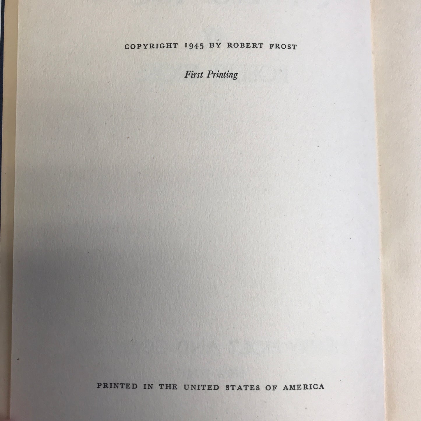 A Masque of Reason - Robert Frost - 1st Edition - 1945