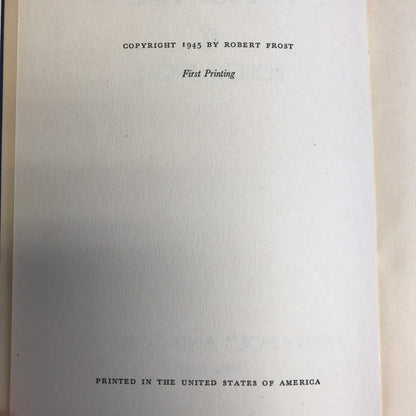 A Masque of Reason - Robert Frost - 1st Edition - 1945