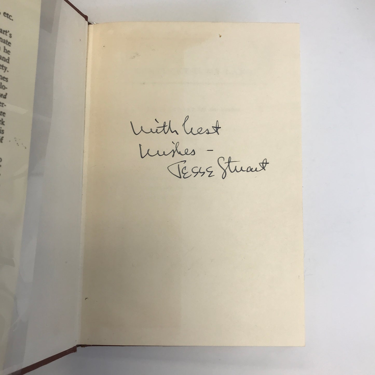 Kentucky Is My Land - Jesse Stuart - Author's Edition Signed - 1952