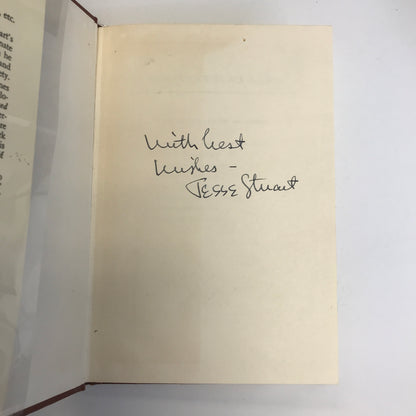 Kentucky Is My Land - Jesse Stuart - Author's Edition Signed - 1952