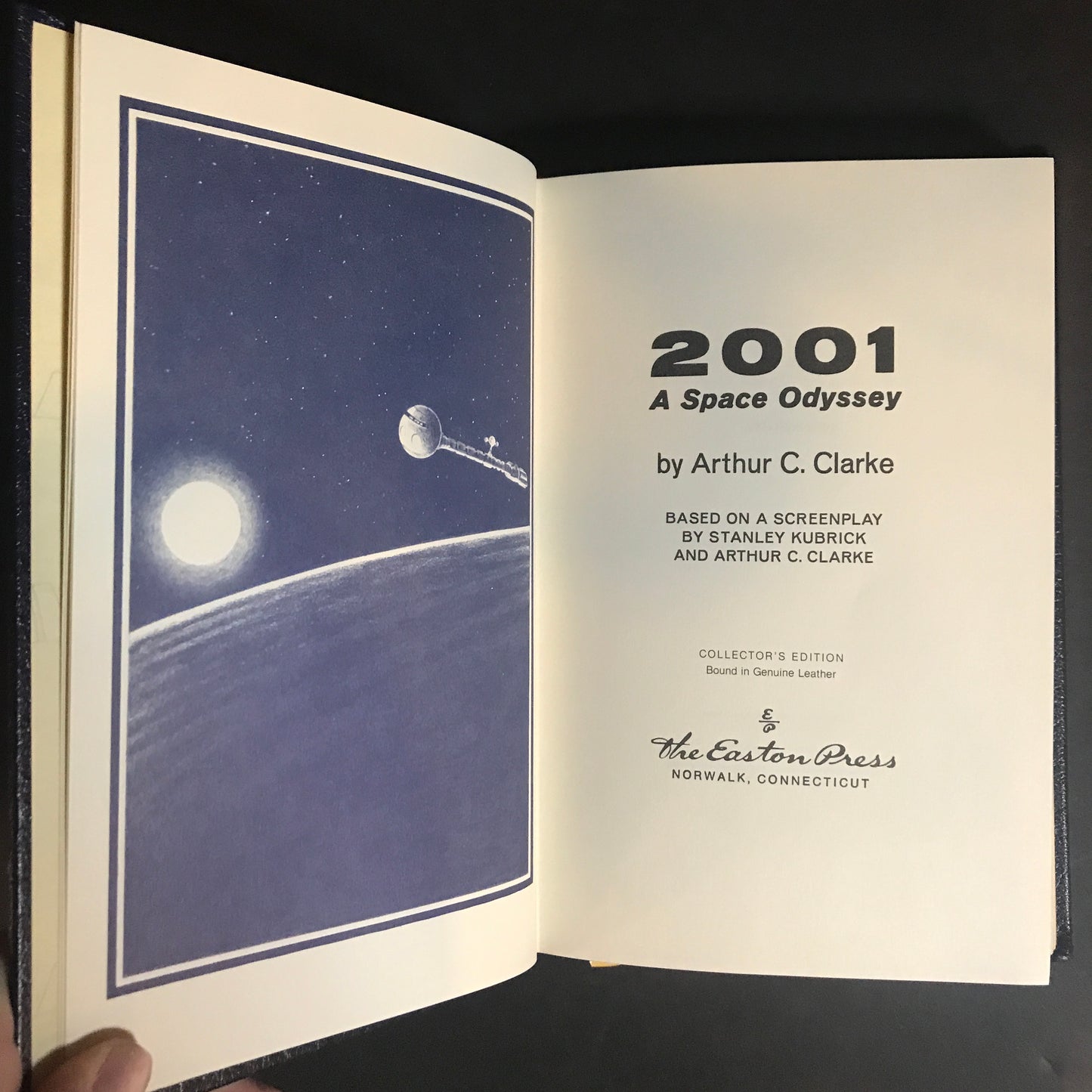 2001: A Space Odyssey - Arthur C. Clark - 1st Thus - Easton Press - 1986