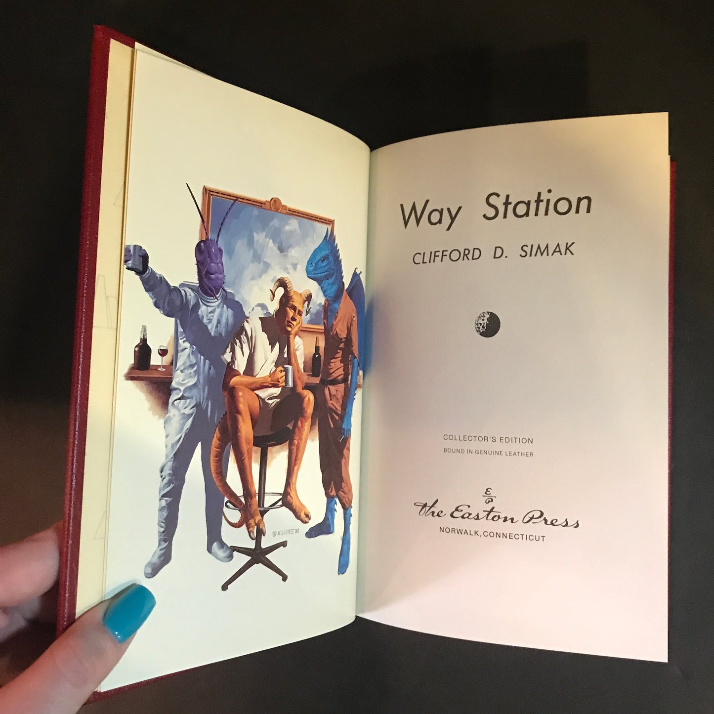 Way Station - Clifford Simak - Easton Press - 1988