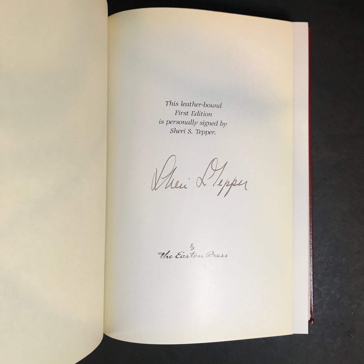 A Plague of Angels - Sheri S. Tepper - Signed - 1st Edition - Easton Press - 1993