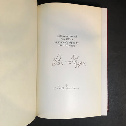 A Plague of Angels - Sheri S. Tepper - Signed - 1st Edition - Easton Press - 1993