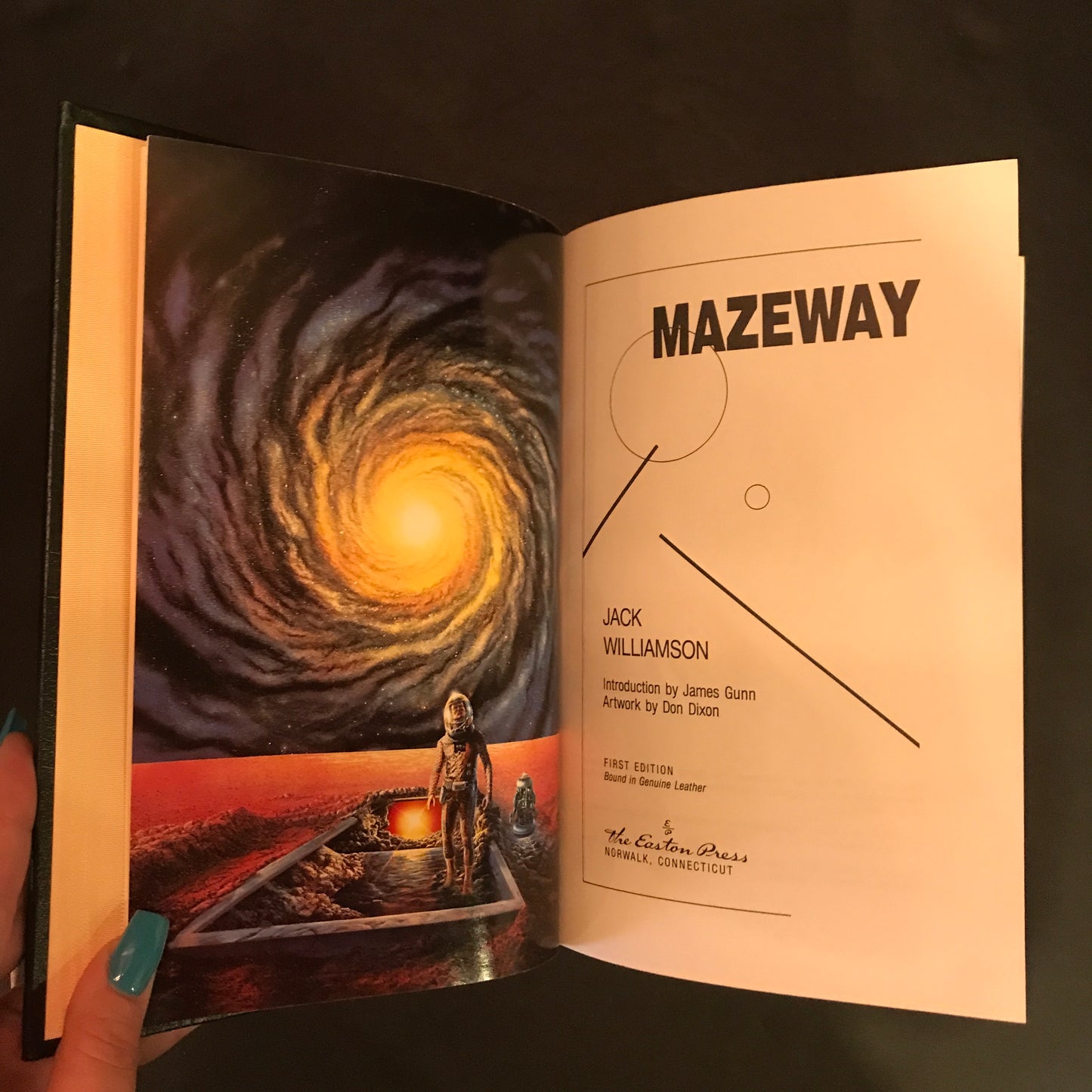 Mazeway - Jack Williamson - Signed - 1st Edition - Easton Press - 1990