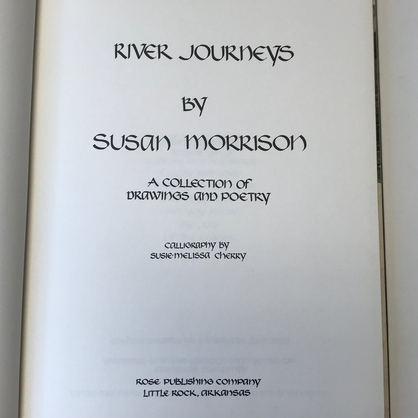 River Journeys - Susan Morrison - 1978 - Arkansas
