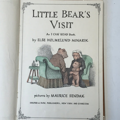 Little Bear's Visit - Else Holmelund Minarik - 1961 - 1st Thus