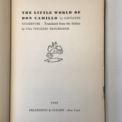 The Little World of Don Camillo - Giovanni Guareschi - 1950 - 1st Edition