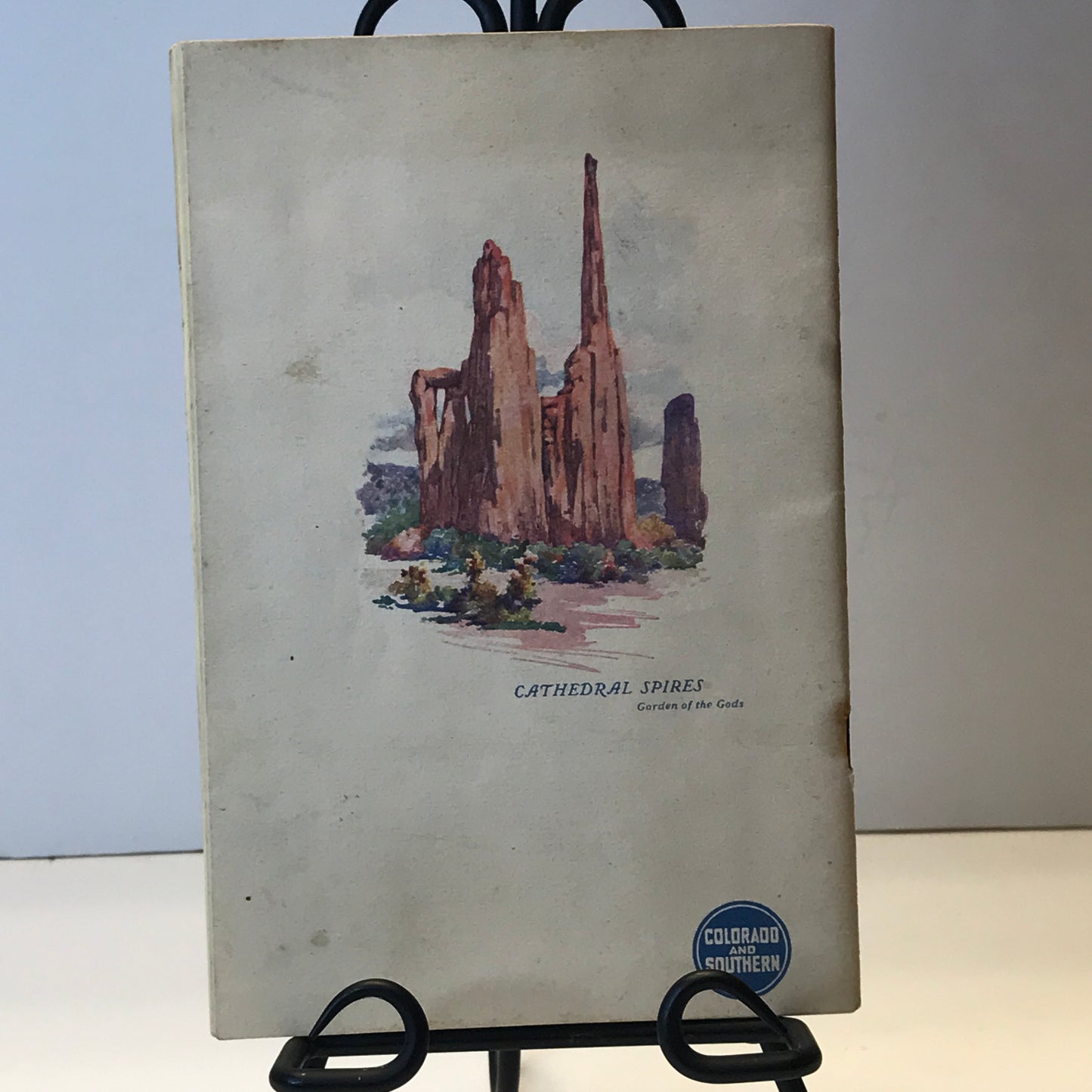 The Pikes Peak Region - 1915 - Illustrated - Loose Pages - Colorado Region