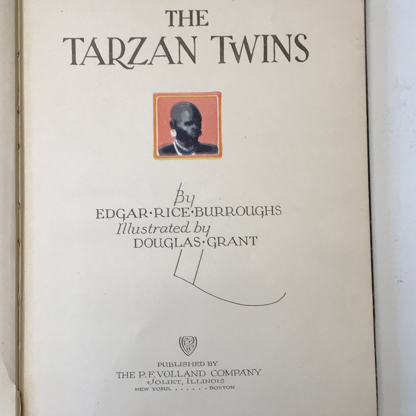 The Tarzan Twins - Edgar Rice Burroughes - 1927 - 3rd Edition - Illustrated