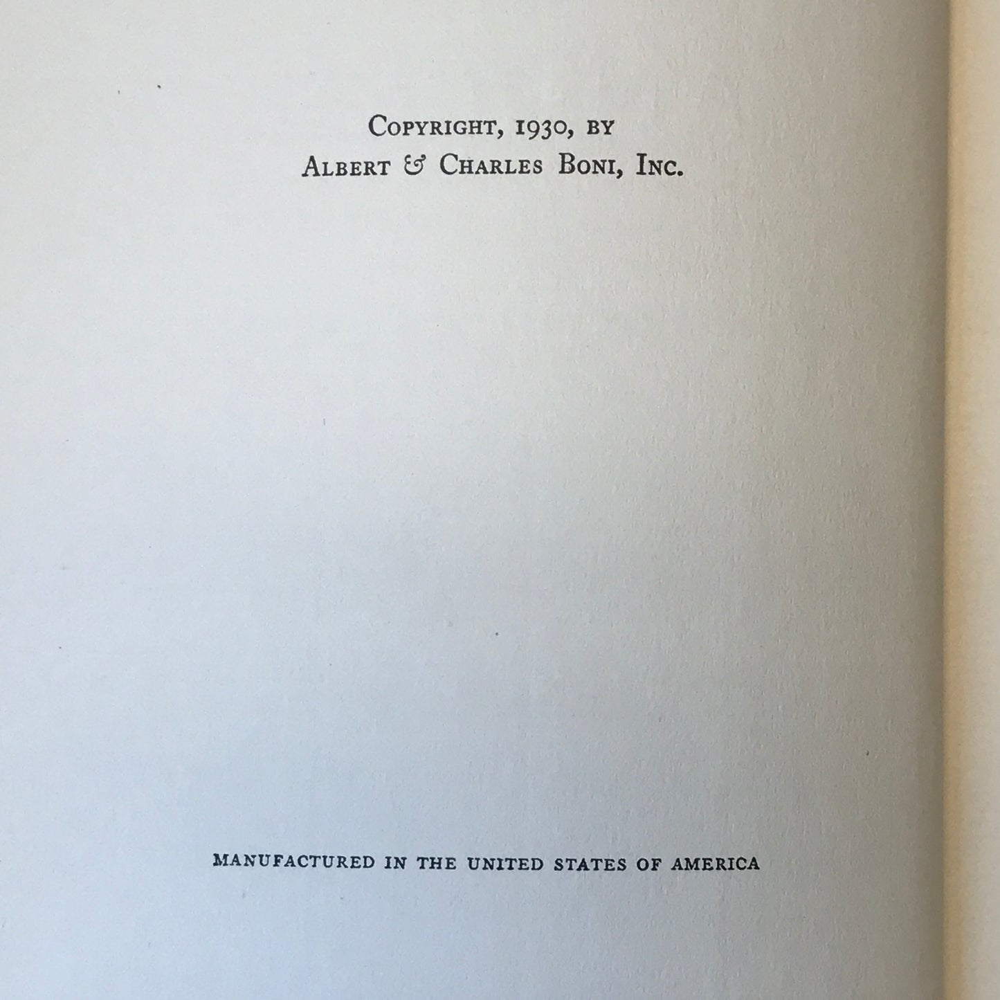 The Woman of Andros - Thornton Wilder - 1930 - 1st Edition