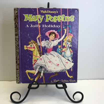 Mary Poppins: A Jolly Holiday - Annie North Bedford - Little Golden Books - 'A' Print - 1963