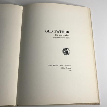 Old Father: The Story Teller - Pablita Velarde - Signed - 1960