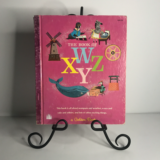 Book of W X Y Z - Little Golden Book - Jane Werner Watson - 1965 - Missing Page