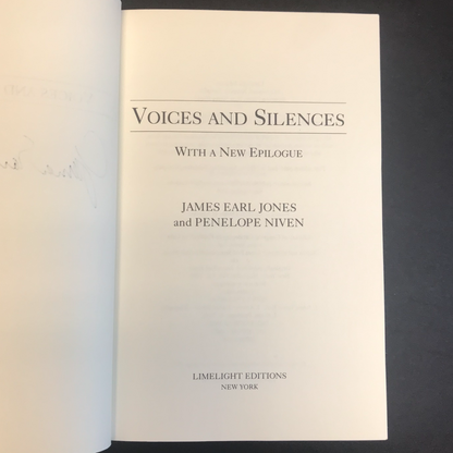 Voices and Silences - James Earl Jones - 2006- Signed