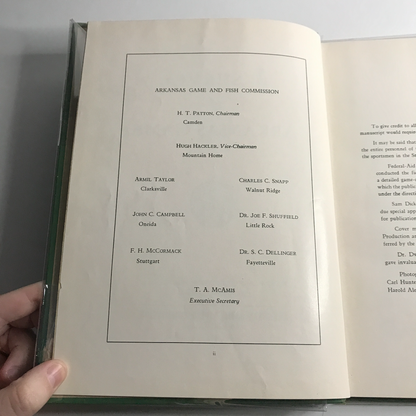 A Survey of Arkansas Game - Arkansas Game & Fish Commission - 1951