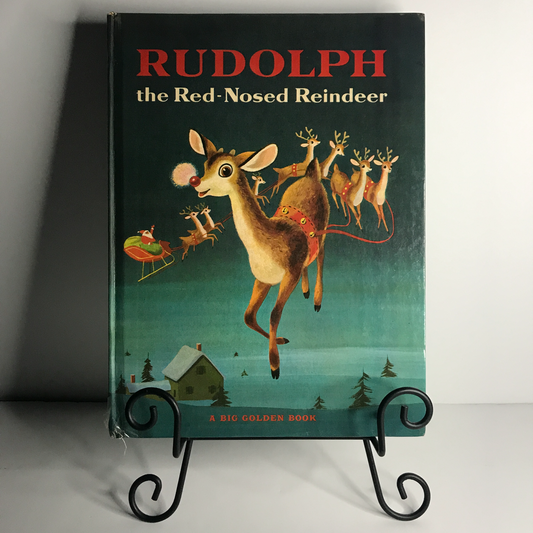 Rudolph the Red-Nosed Reindeer- Barbra Shook Hazen - Early Print - 1964