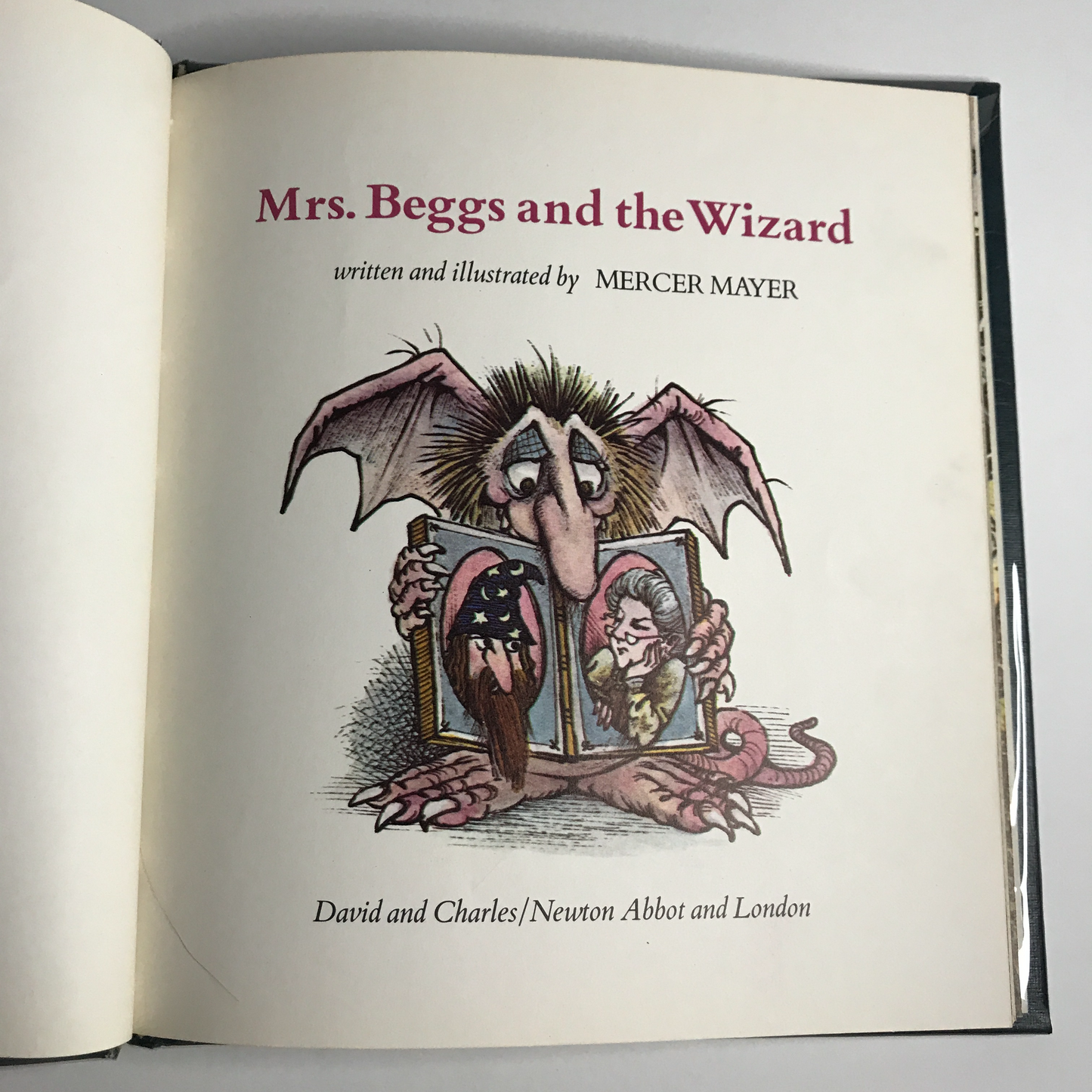 Mrs. Beggs and the Wizard - Mercer Mayer - Arkansas Author - 1973