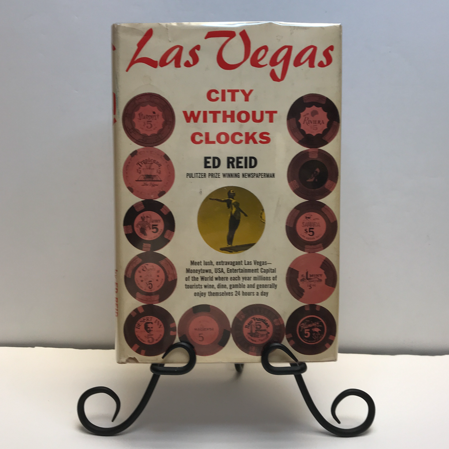 Las Vegas: City Without Clocks - Ed Reid - 1st Edition - 1961