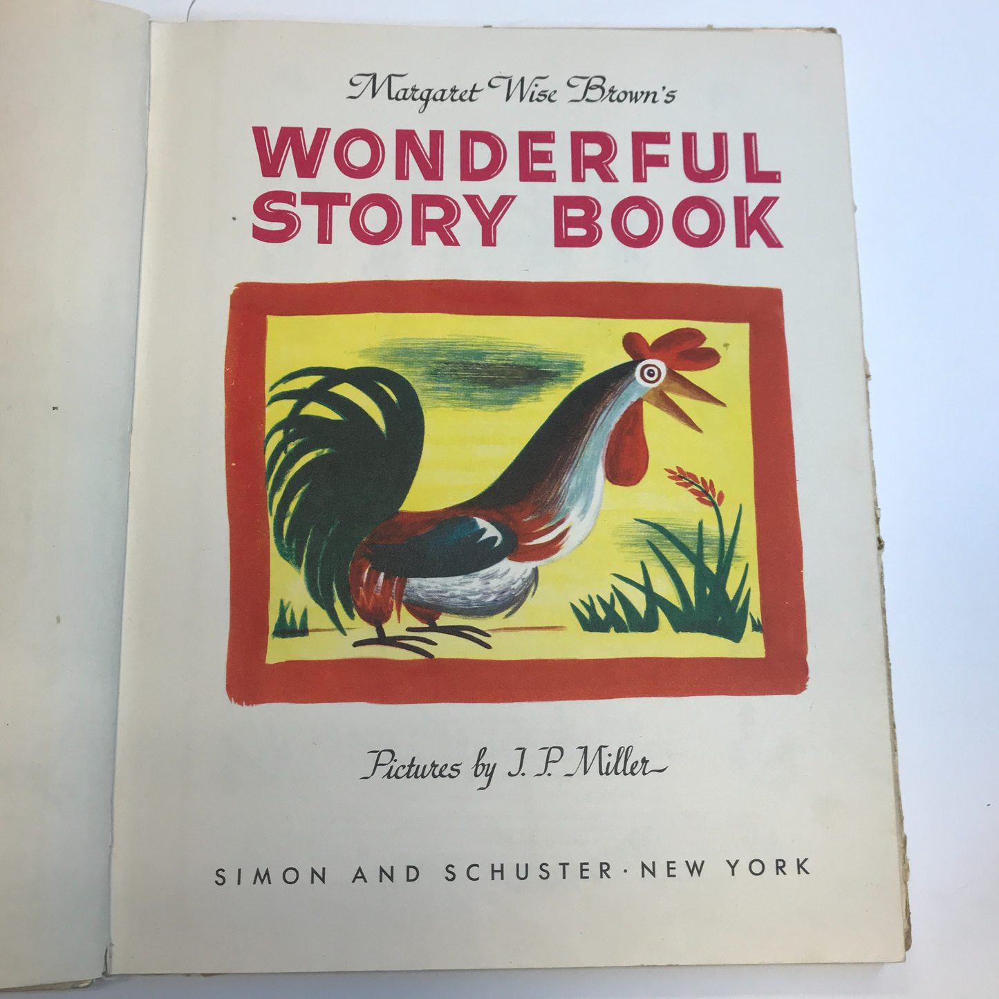 Wonderful Story Book - Margaret Wise Brown - 1948