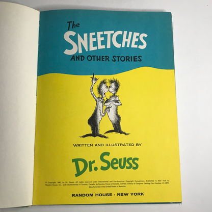 The Sneetches and Other Stories - Dr. Seuss - 1961