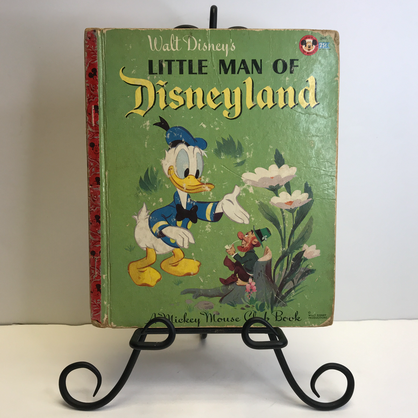 Little Man of Disneyland - Disney - Little Golden - 'A' Print - 1955