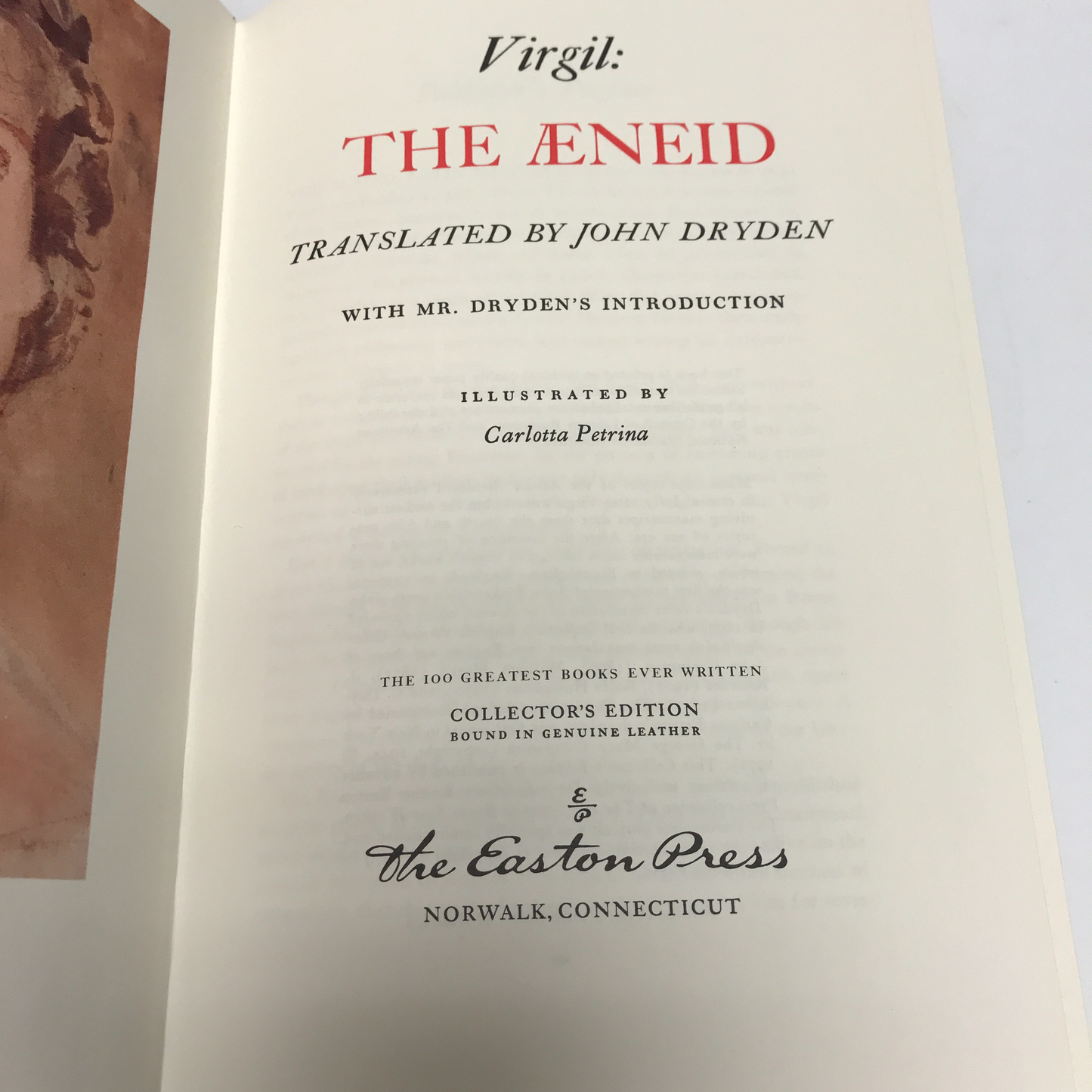 The Aeneid - Virgil - Easton Press - 1979