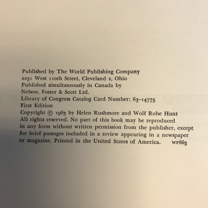 The Dancing Horses of Acoma - Helen Rushmore - Signed - 1963