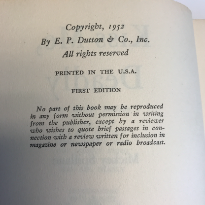 Kiss Me, Deadly - Mickey Spillane - 1st Edition - 1952