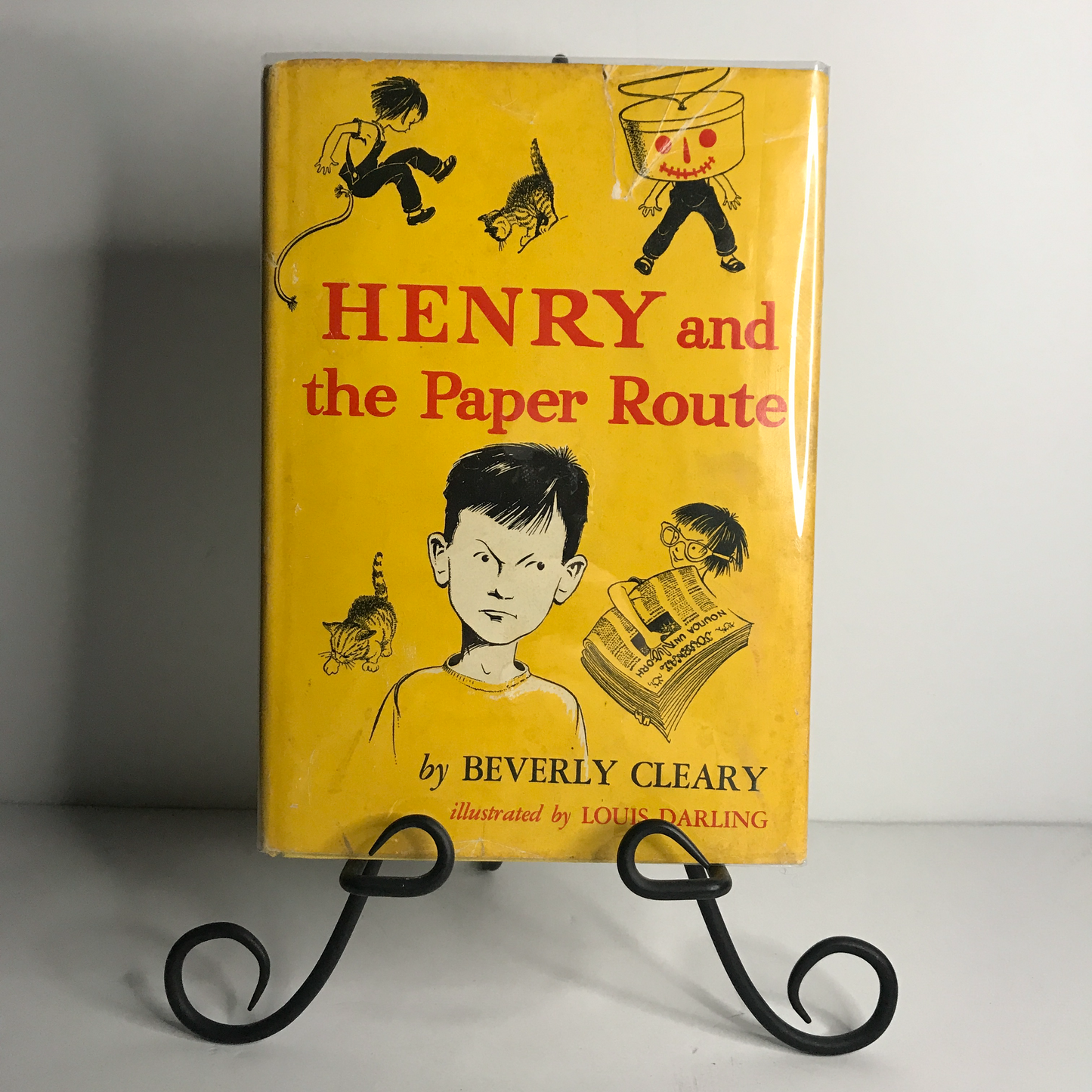 Henry and the Paper Route - Beverly Cleary - Early Print - 1957