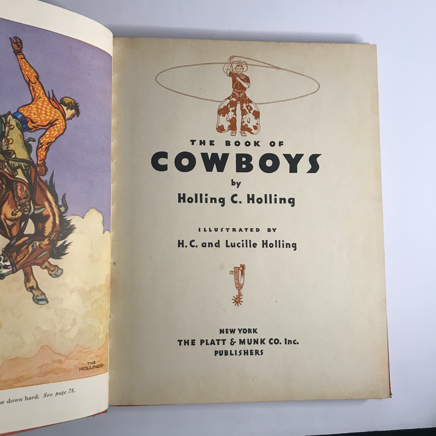 The Book of Cowboys - Holling C. Holling - 1936