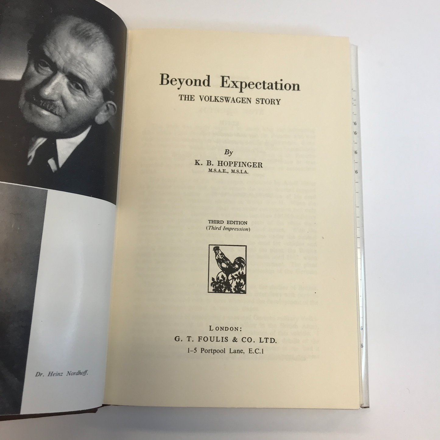 Beyond Expectations - K.B.  Hopfinger - 1962