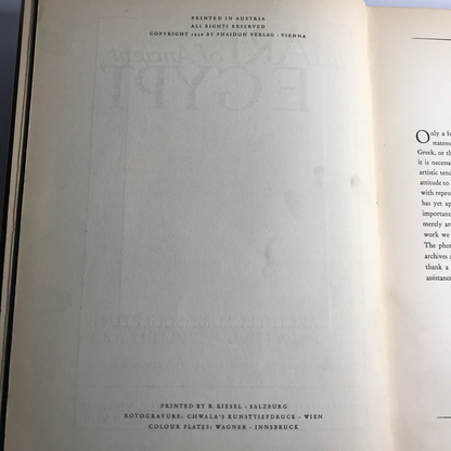 The Art of Ancient Egypt - Praidan Verbig - 1936