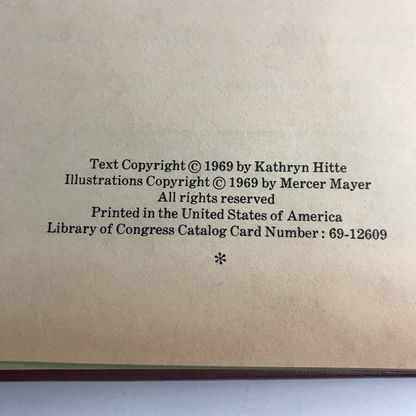 Boy, Was I Mad - Kathryn Hitte - Illustrated by Mercer Mayor - 1st Thus - 1969