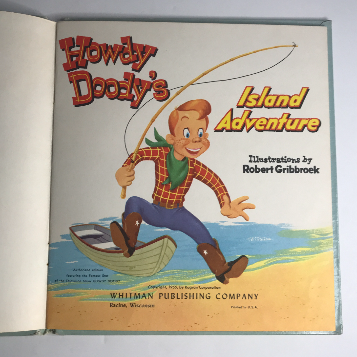 Howdy Doody's Island Adventure - 1955 - Whitman Publishing